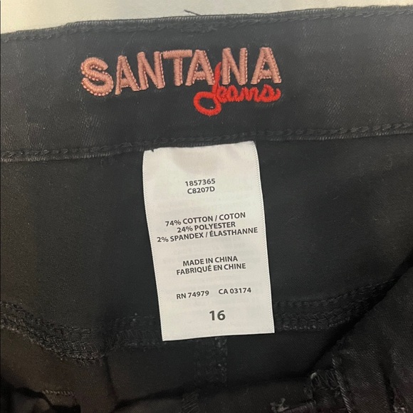 Black Santana Pants - Picture 2 of 4